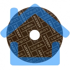 Круг отрезной по металлу, 125 х 1,6 х 22,2 мм (Луга) Россия