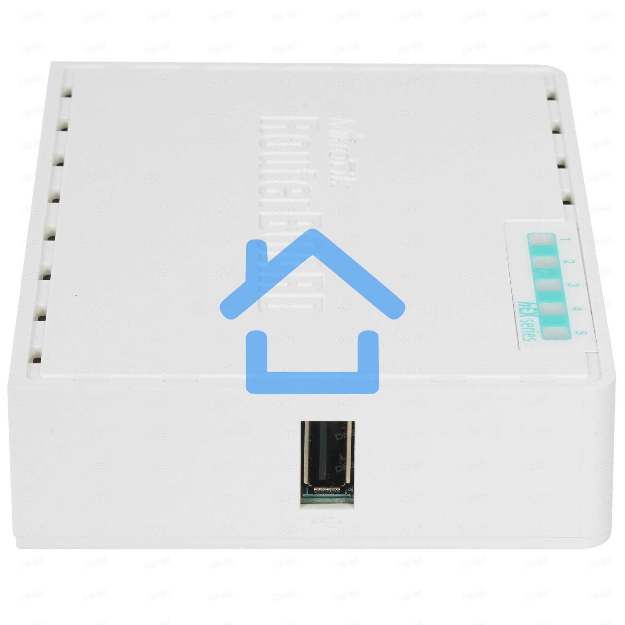 Маршрутизатор MikroTik RB750UPr2 hEX PoE lite 5x Ethernet, раздача PoE, 650 МГц ЦП, 64 МБ 5-портовый 100-Мбитный маршрутизатор с поддержкой PoE на 4-х портах