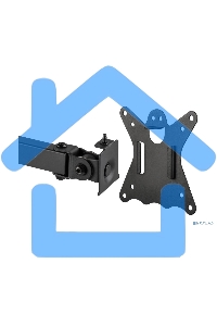 Кронштейн для монитора Kromax CASPER-507 черный 4 шт/уп. 10