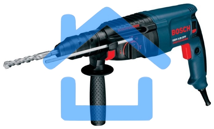 Перфоратор Bosch GBH 2-26 DFR Professional патрон:SDS-plus уд.:2.7Дж 800Вт (кейс в комплекте)