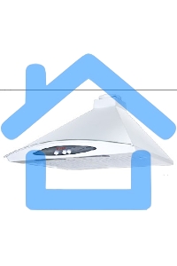 Вытяжка Gefest ВВ 2 белый, 50 см, 180 куб. м/ч, 57 дБ