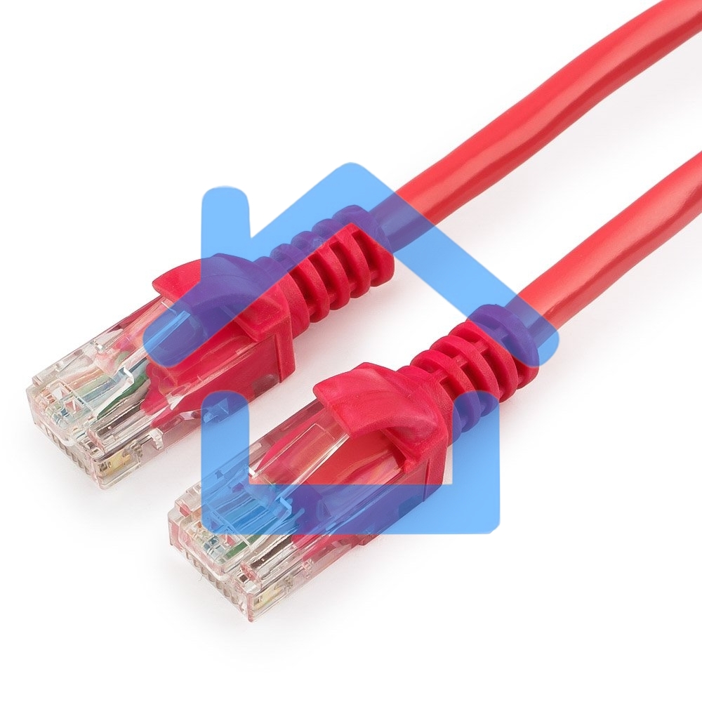 Патч-корд UTP Cablexpert кат.5e, 2м, литой, многожильный (розовый)