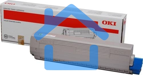 Картридж лазерный Oki C831/841 черный 10K