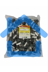 Наконечник штыревой втулочный изолированный F-20 мм 50 мм² (НШВи 50-20) оливковый Rexant