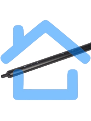 Трубка термоусадочная толстостен. ТТК 12/3 4:1 с клеем черный (уп.1м) ИЭК UMR-A3-12-3-41-K02