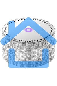 Умная колонка Яндекс Станция Мини, 10Вт, с голосовым ассистентом Алиса на YaGPT, с LED-часами, серый