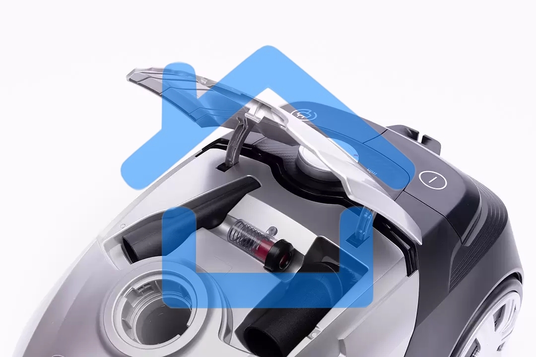 Пылесос Sharp ECJB19RS серебристый, 350/1900 Вт, уборка сухая, пылесборник мешок 2.3 л