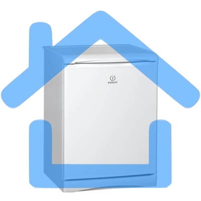 Холодильник Indesit TT 85 A белый однокамерный 106/14 л морозилка сверху, капельная система