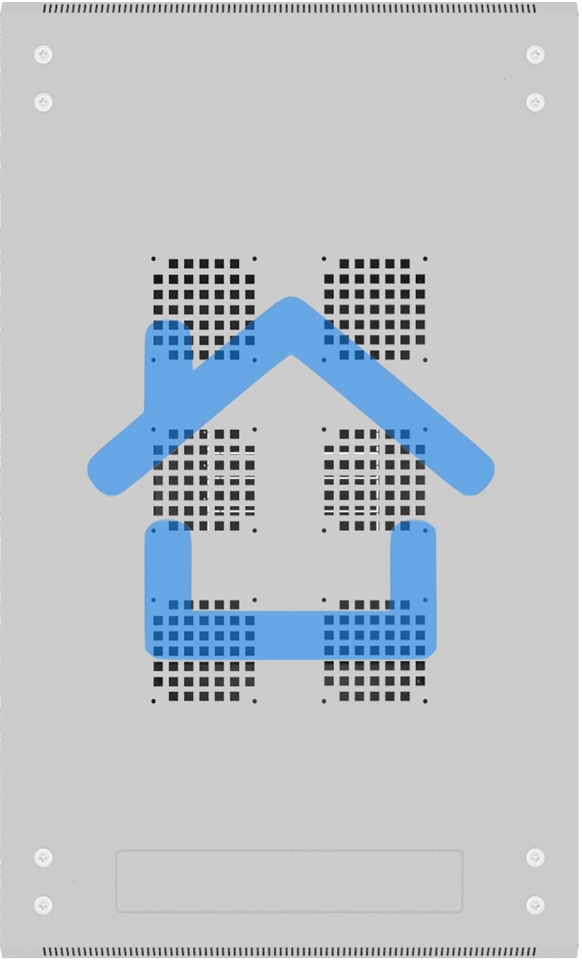 Шкаф серверный NTSS Премиум NTSS-R47U60100GS, напольный 47U 600x1000мм пер.дв.стекл металл 900кг серый 2210мм IP20