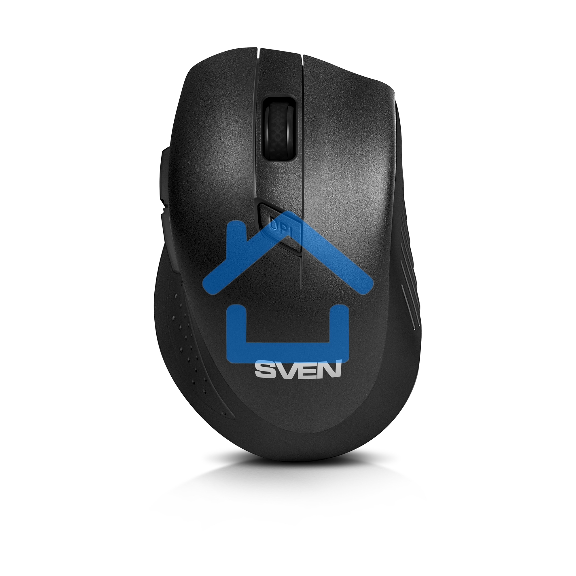 Мышь беспроводная SVEN RX-425W черный, 1600 dpi, радиоканал, USB, кнопки - 6