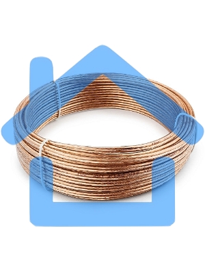 Акустический кабель Cablexpert CC-TC2x1,0-15M, прозрачный,  15 м, бухта