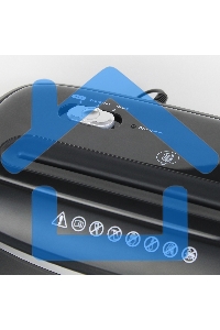 Шредер ГЕЛЕОС УД14-5, (DIN P-5), фрагмент 1,9х12мм, 5-6 лист (70г/м2), скобы, 14 литров