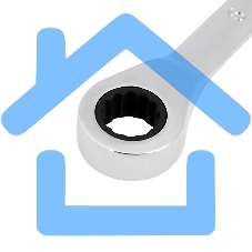 Ключ комбинированный трещоточный Rexant 9 мм, CrV, зеркальный хром