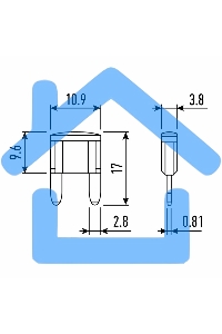 Предохранитель автомобильный 