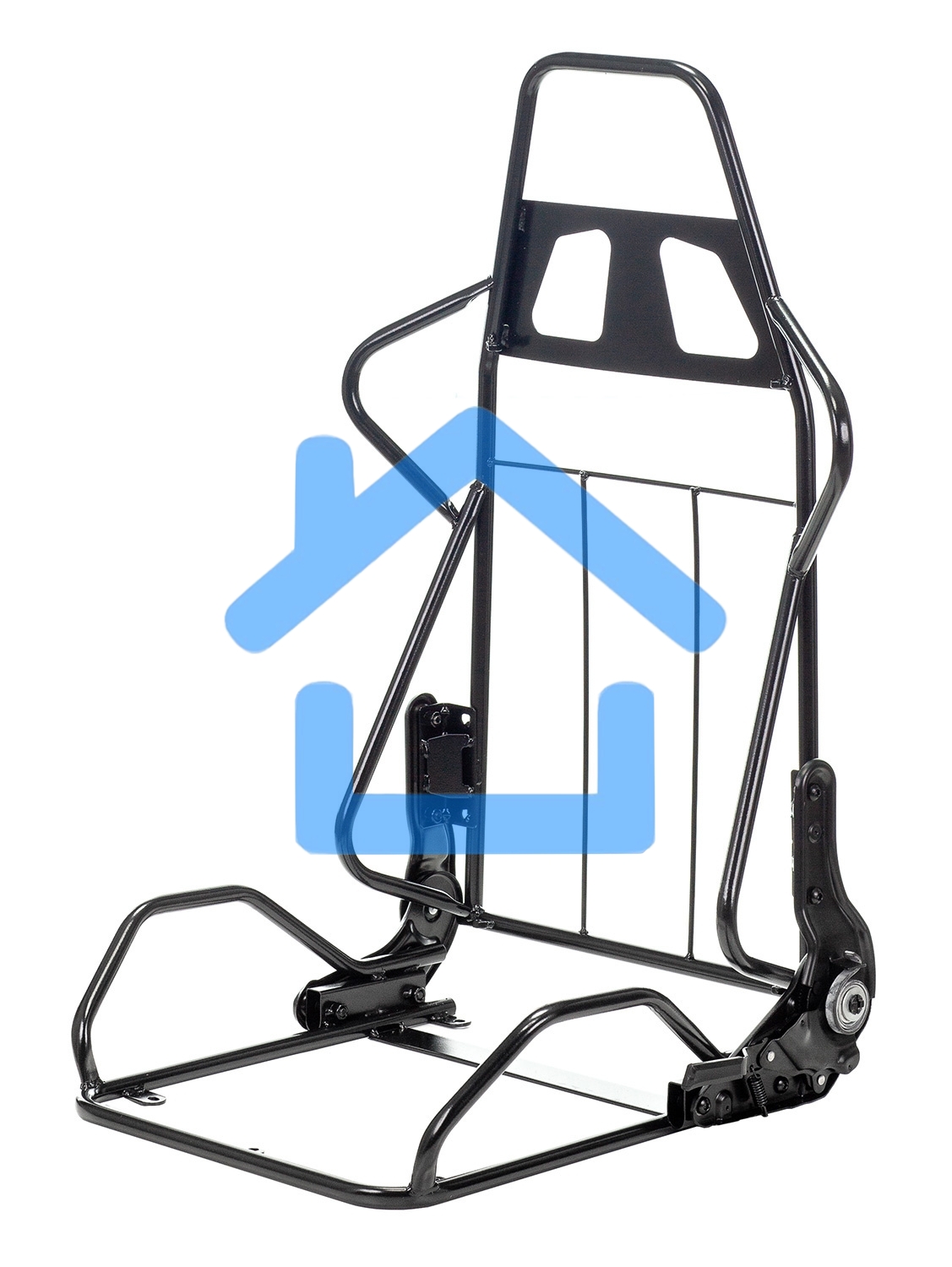 Кресло игровое Бюрократ VIKING KNIGHT LT27 FABRIC синий крестовина металл/пластик