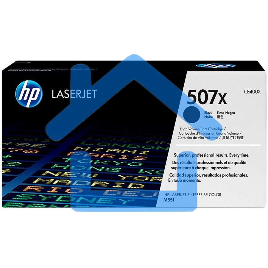 Картридж лазерный HP 507X CE400X черный для CLJ M551/MFP M575 11000 стр.