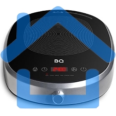 Индукционная плитка BQ HP121SS Grey Мощность 2400 Вт, Шаг переключения мощности 100 Вт, 24 режима нагрева