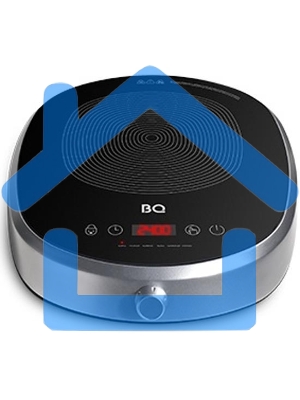 Индукционная плитка BQ HP121SS Grey Мощность 2400 Вт, Шаг переключения мощности 100 Вт, 24 режима нагрева