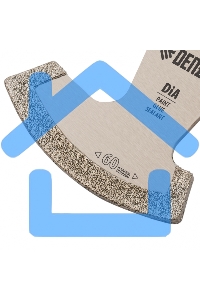 Насадка для МФИ режущая сегментная, DiA, по камню и плитке, 60 мм Denzel