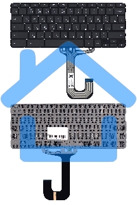 Клавиатура для ноутбука HP Chromebook 11 G6 черная