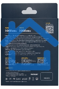 Внешний SSD Patriot Transporter Lite, 1TB, USB 3.2 Gen 2 Type-A/Type-C, R/W 1000/1000, красный