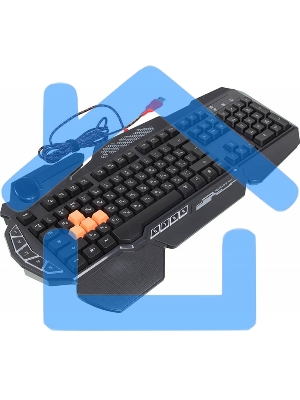 Клавиатура A4Tech Bloody B314 проводная USB черный