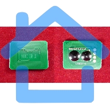 Чип ELP для OKI 9600/9650/9800/9850 Cyan 15K (Китай)