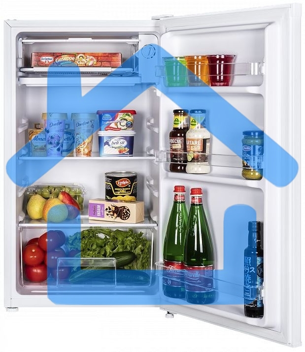 Холодильник Maunfeld MFF83W белый мат. однокамерный 85л