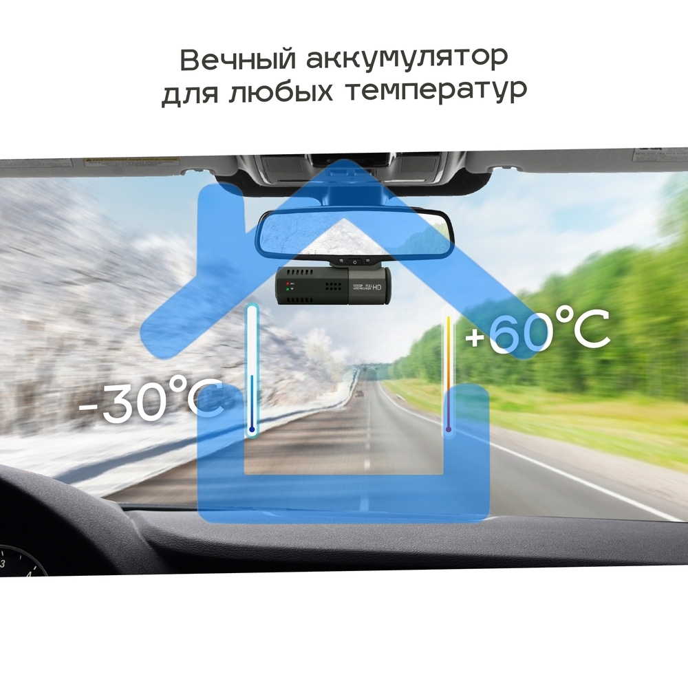 Видеорегистратор TrendVision Bullet черный 2Mpix 1080x1920 1080p 160гр. GM8135S