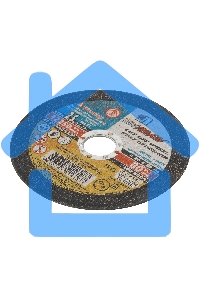 Круг отрезной по металлу, 125 х 2,5 х 22,2 мм (Луга) Россия