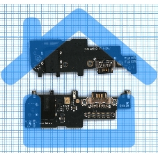 Плата разъема питания с аудио разъемом для Meizu 15