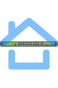 Коммутатор Digma DSP724G-4C-R300 (L2+) 24x1Gbит/с 4xКомбо(1000BASE-T/SFP) 24PoE 24PoE+ 300W управляемый