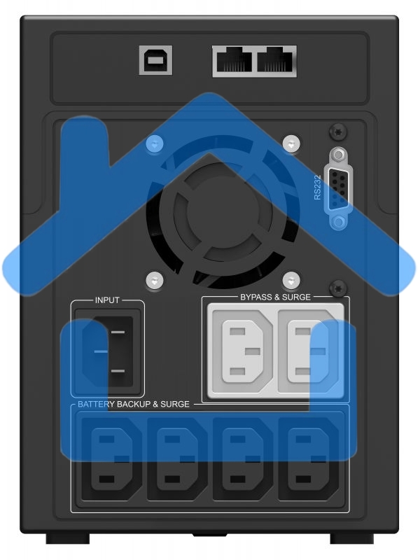 Источник бесперебойного питания Ippon Smart Power Pro II 2200 1200Вт 2200ВА черный