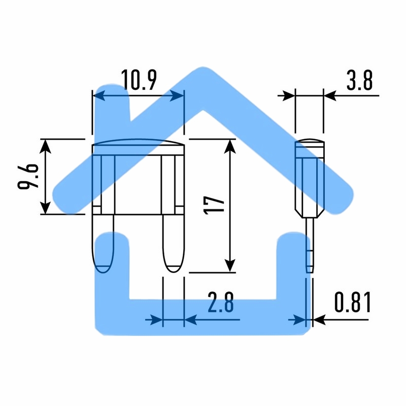 Предохранитель автомобильный 