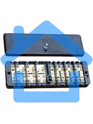Коробка испытательная перех. (68х220х33) латунь Электродеталь КИП.Л