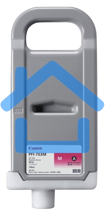 Картридж струйный Canon PFI-703M (2965B001) пурпурный (700 мл) для Canon iPF810, iPF815, iPF820, iPF825