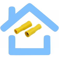 Разъем штекерный изолированный гнездо 5 мм 4-6 мм² (РШи-м 6.0-5/РШИм 5,5-6-4) желтый Rexant