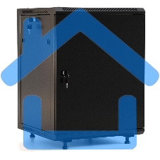 Шкаф телекоммуникационный настенный Hyperline TWB-FC, 19