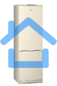 Холодильник Stinol STS 185 E бежевый двухкамерный 235/104 л морозилка снизу