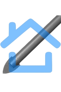 Сверло Matrix по керамической плитке, 12 мм, цилиндрический хвостовик