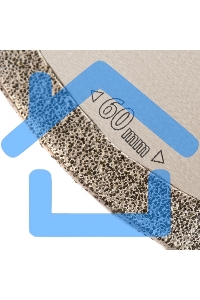 Насадка для МФИ режущая сегментная, DiA, по камню и плитке, 60 мм Denzel