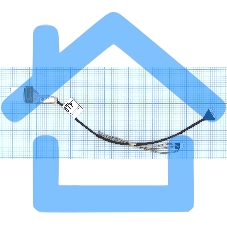 Шлейф матрицы для ноутбука Toshiba Satellite C600 C640