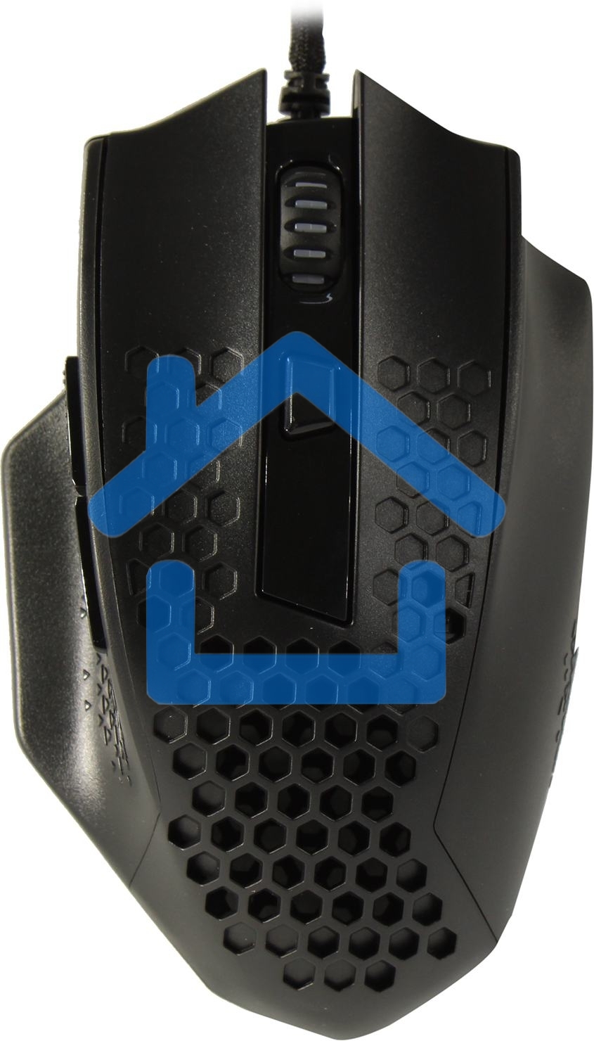 Мышь проводная Defender Redragon Bomber черный, 12400 dpi, USB, кнопки - 7