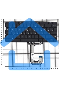Клавиатура для ноутбука HP Chromebook 11 G6 черная