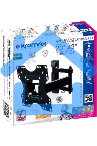 Кронштейн KROMAX OPTIMA-214 черный 20