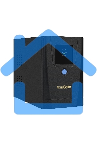 Источник бесперебойного питания ExeGate SpecialPro UNB-900.LED.AVR.1SH.2C13 900VA/500W, LED, AVR,1*Schuko+2*C13, металлический корпус, черный