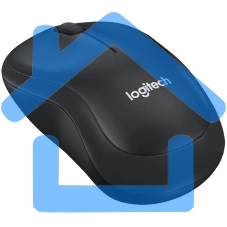 Мышь беспроводная Logitech B220 Silent черный, 1000 dpi, радиоканал, USB, кнопки - 3