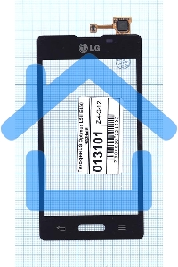 Сенсорное стекло (тачскрин) для LG Optimus L5 II E450 E460, черное
