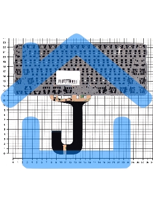 Клавиатура для ноутбука HP Chromebook 11 G6 черная