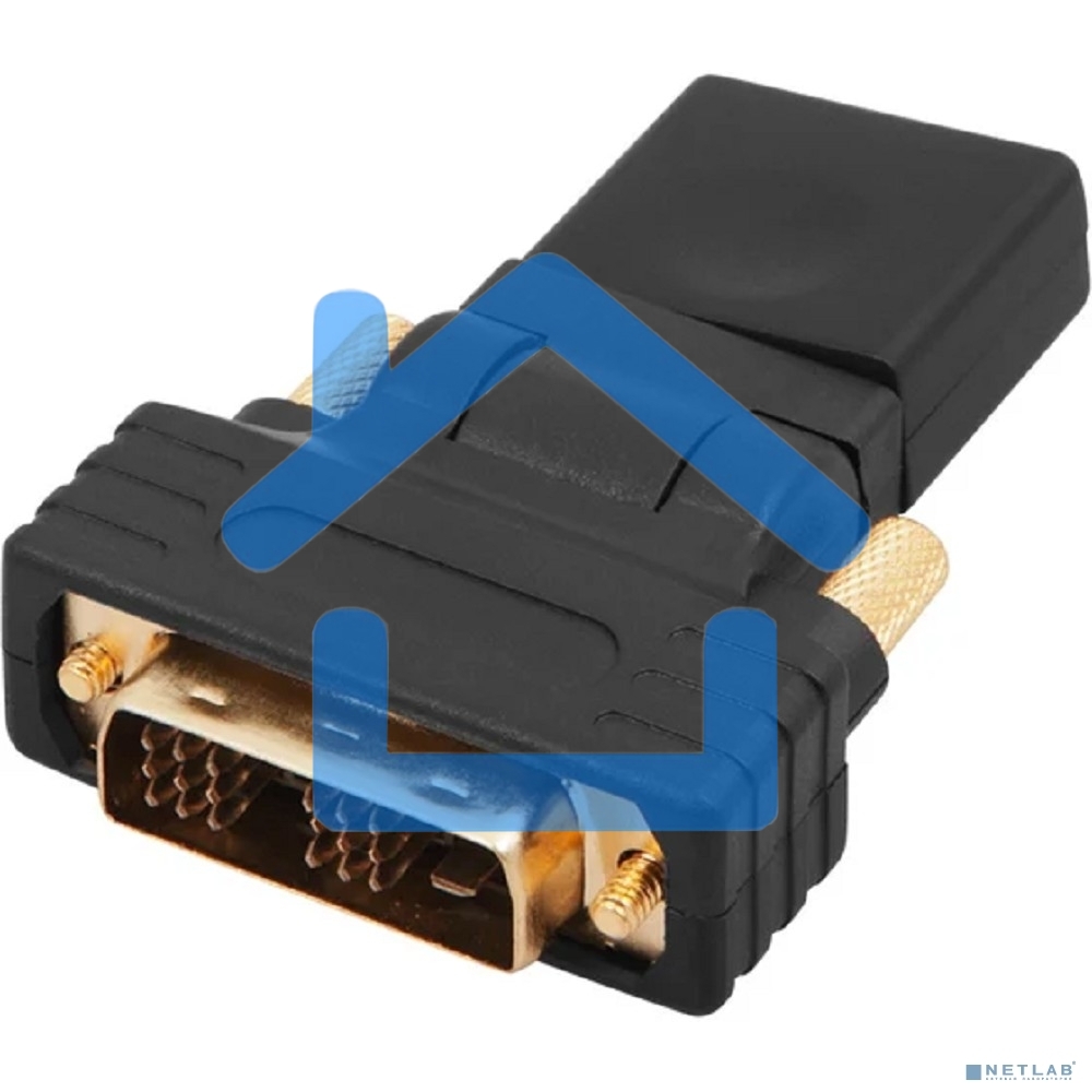Переходник штекер DVI-D - гнездо HDMI, поворотный Rexant